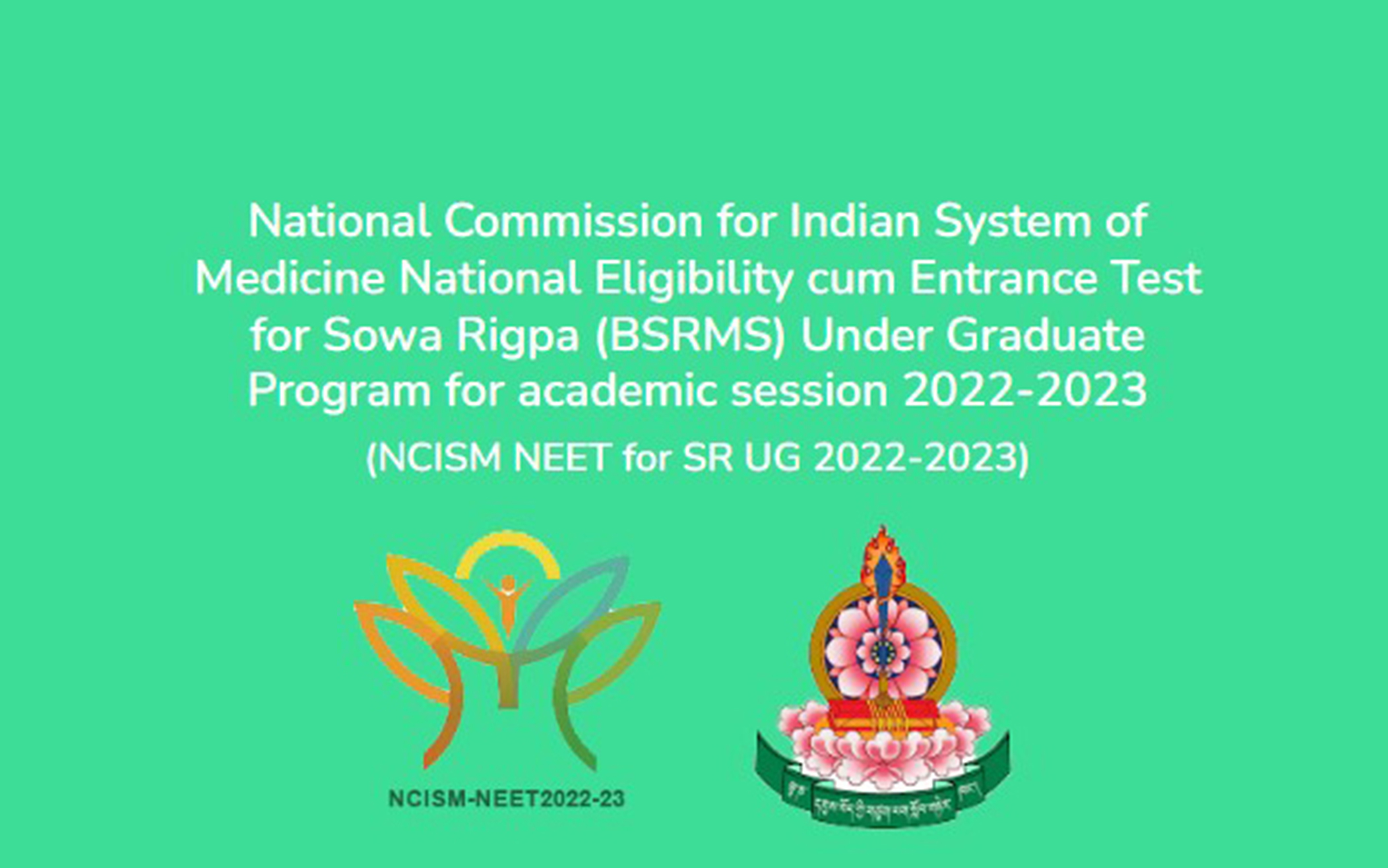 Read more about the article Online Applications are invited for [NCISM-NEET-SR (UG)] 2022-23.